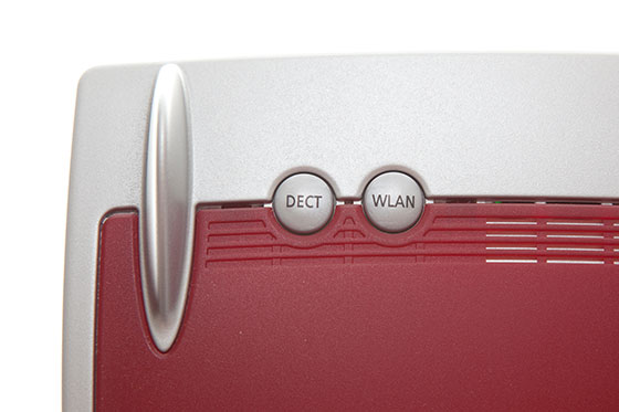 AVM Fritzbox 7390 DECT and WLAN buttons