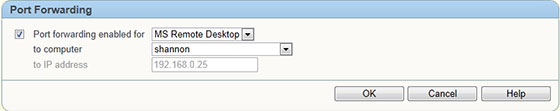 AVM Fritzbox 7390 Adding Port Forwarding Rule