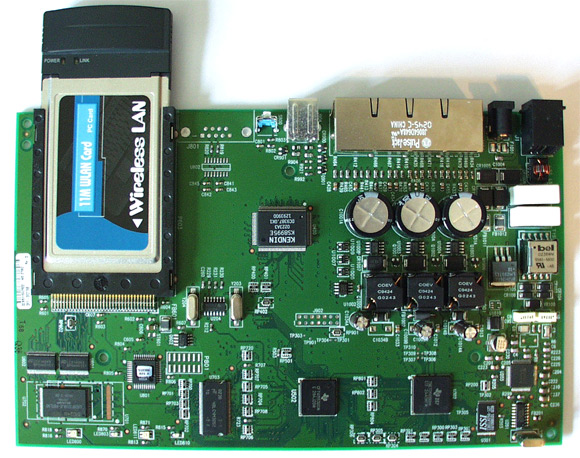 Westell 2410 Printed Circuit Board click to enlarge 