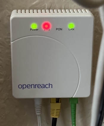 How fragile are full-fibre networks?