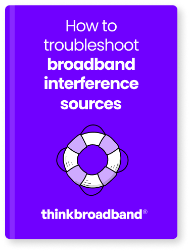 How to troubleshoot broadband interference sources