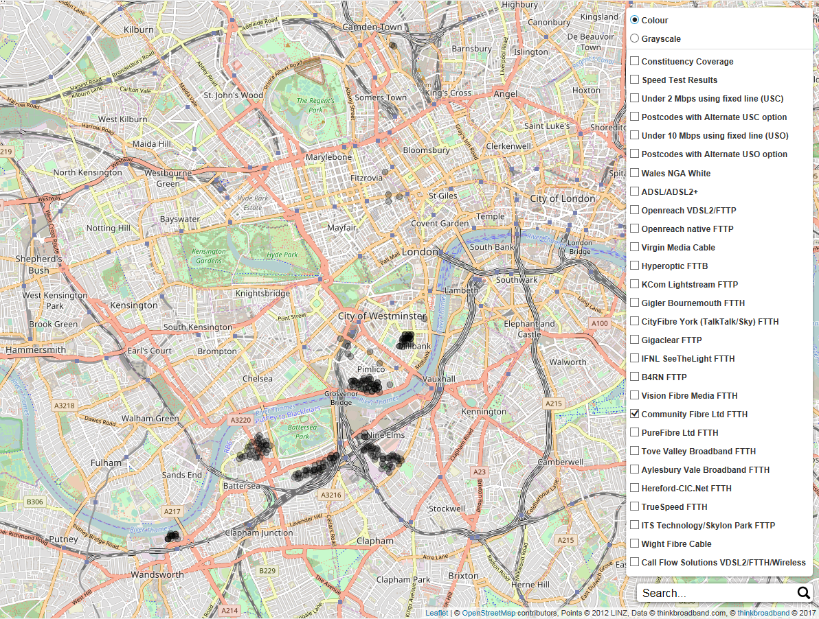 Community Fibre Coverage Map Community Fibre Secures £11M Investment To Make Full Fibre Reach More  People | Thinkbroadband