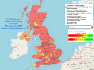 FTTP coverage December 2019