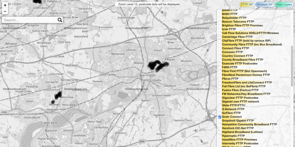 Grain Connect now in Widnes as Warrington FTTP footprint increases ...