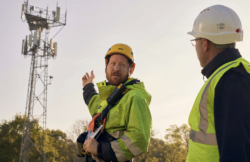 VodafoneThree 4G mast