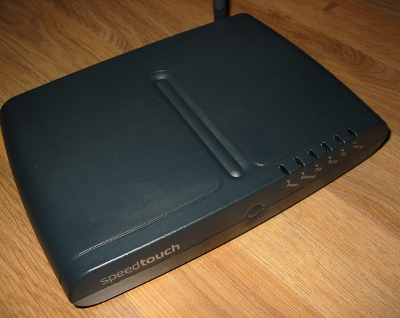 Bygger Omkreds Afspejling SpeedTouch 580 Wireless ADSL modem/router review | thinkbroadband